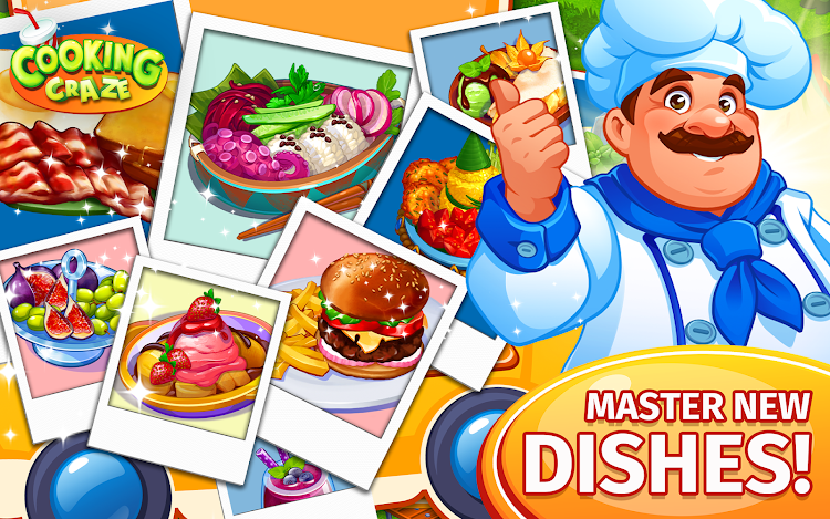 #5. Cooking Craze: Restaurant Game (Android) By: Big Fish Games