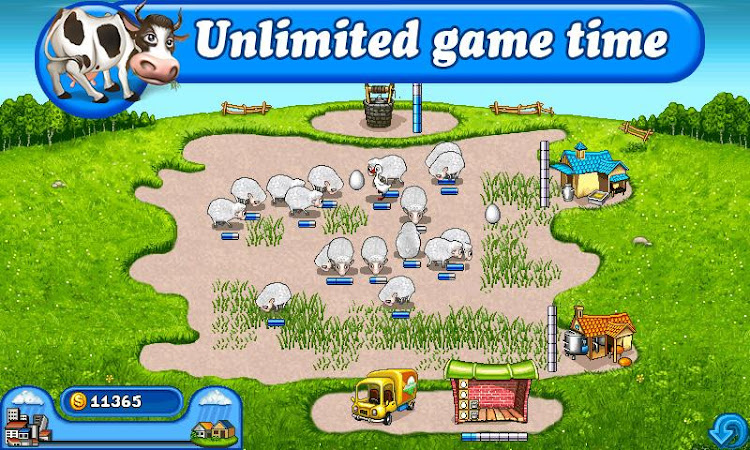 #2. Farm Frenzy Premium (Android) By: HeroCraft Ltd.