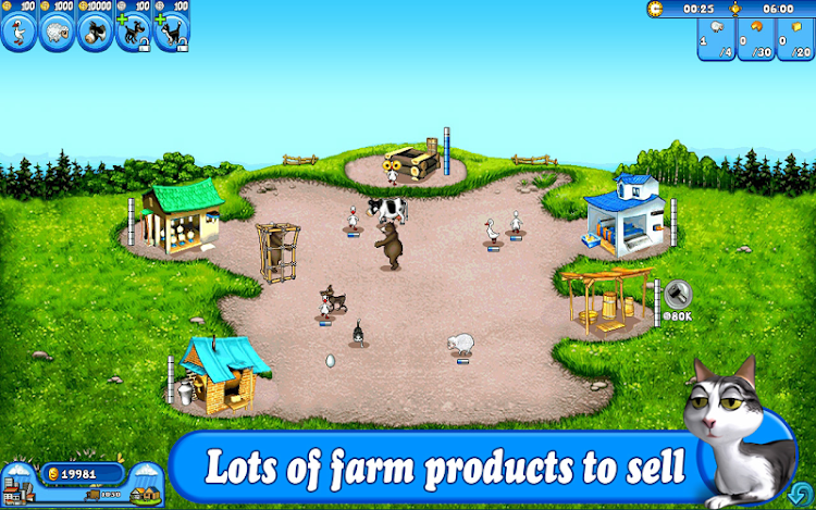 #10. Farm Frenzy Premium (Android) By: HeroCraft Ltd.