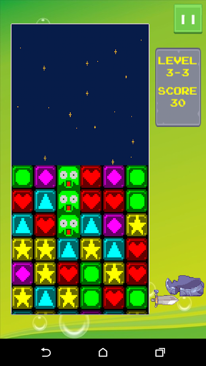 #4. Crack Attack: Block Puzzle (Android) By: PocketStar