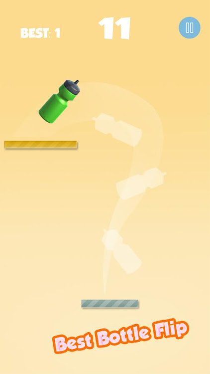 #6. Water Bottle Flip 3D Clash (Android) By: Yes Games Studio