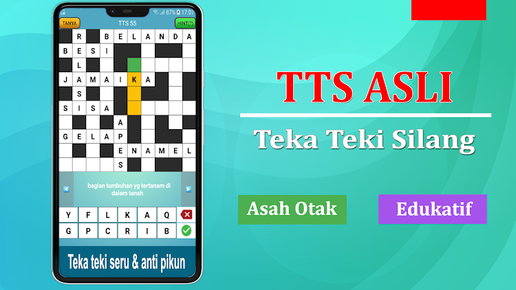 #6. TTS Asli - Teka Teki Seru 2024 (Android) By: AsyncByte Software