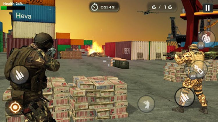 #5. American Modern War Pro Game (Android) By: Gamezeniq Technologies