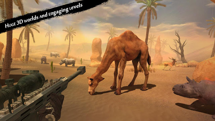 #4. Deer Hunting Games (Android) By: Gamezeniq Technologies