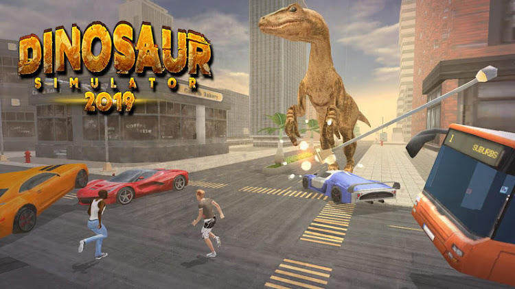 #6. Dinosaur Game Simulator (Android) By: Gamezeniq Technologies