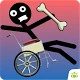 Happy Stickman Wheels