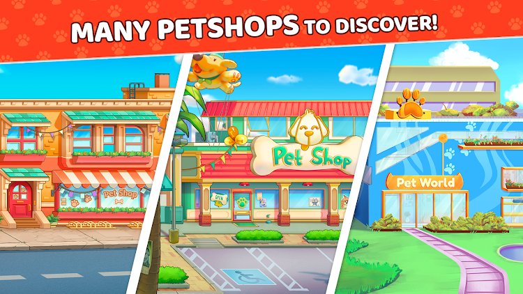 #3. Pet Shop Fever: Animal Hotel (Android) By: Tapps Games - PT