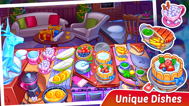 #6. Christmas Fever Cooking Games (Android) By: GameiCreate