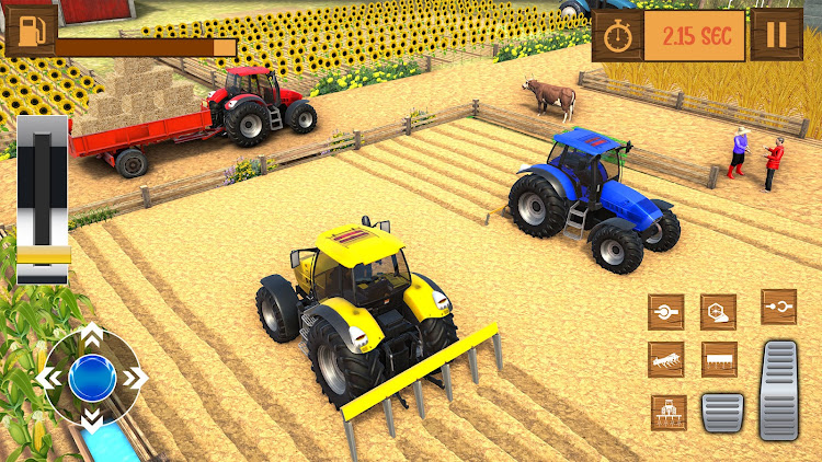 #5. Tractor Games 3D Farm Games (Android) By: Game Barrels