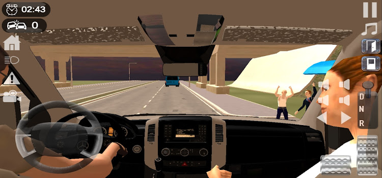 #10. Van Minibus Driving Games (Android) By: ANCAMA