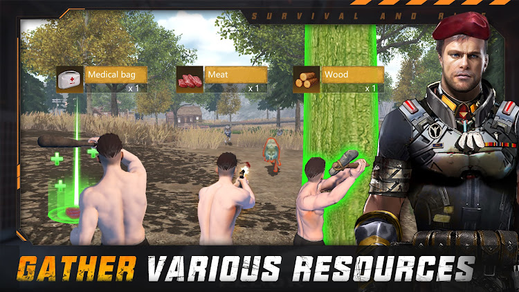 #2. Survival and Rise: Being Alive (Android) By: VortexGravity Game