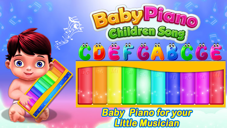 #3. Baby Piano - Children Song (Android) By: playNfun - educational & girl games