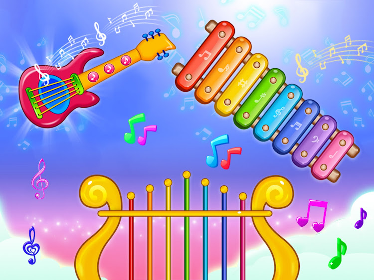 #5. Baby Piano - Children Song (Android) By: playNfun - educational & girl games