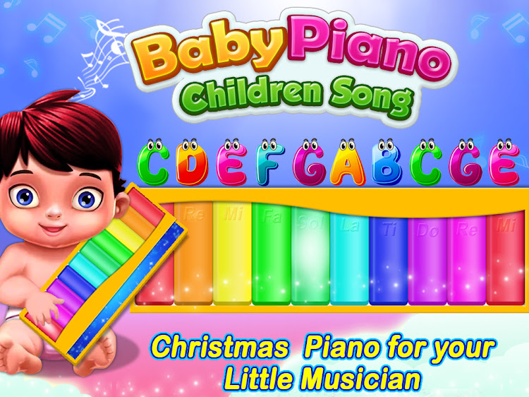 #9. Baby Piano - Children Song (Android) By: playNfun - educational & girl games