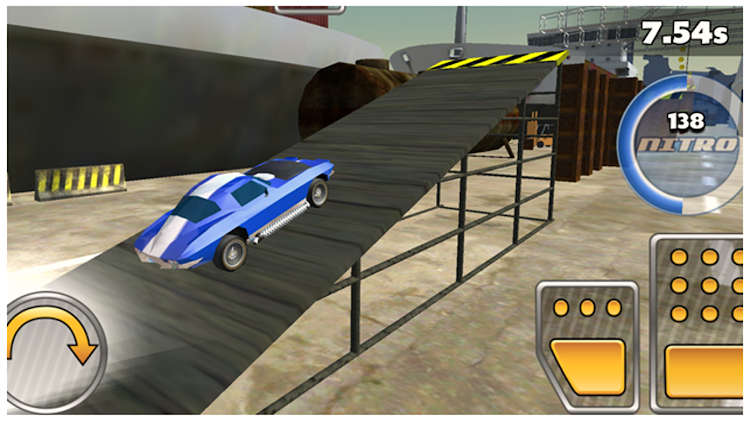 #2. Mega Ramp Car (Android) By: Orange Studios Games