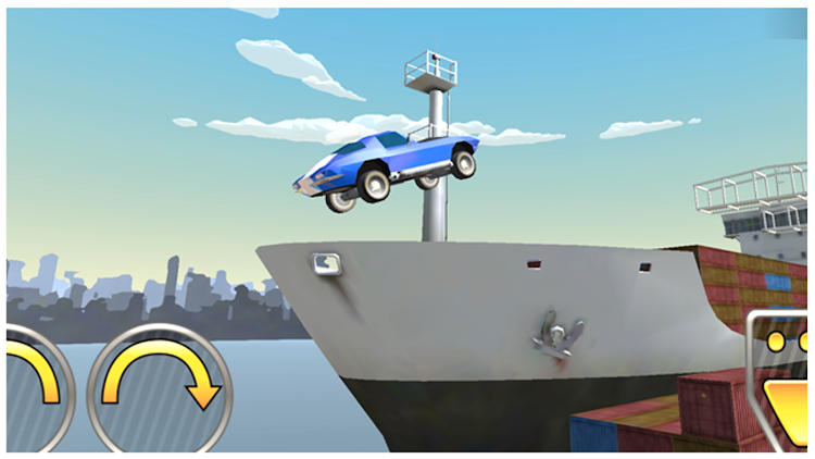 #5. Mega Ramp Car (Android) By: Orange Studios Games