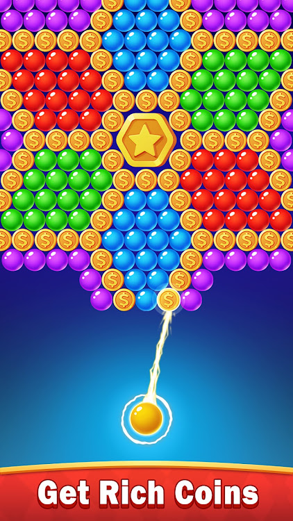 #3. Bubble Shooter: Fun Pop Game (Android) By: Bubble Shooter Fun Games