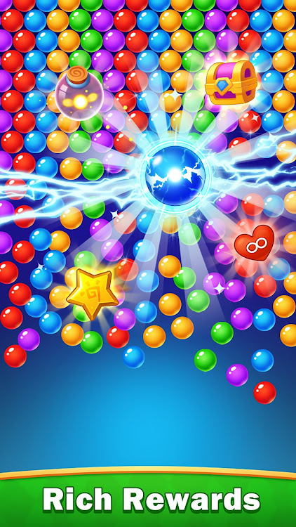 #5. Bubble Shooter: Fun Pop Game (Android) By: Bubble Shooter Fun Games