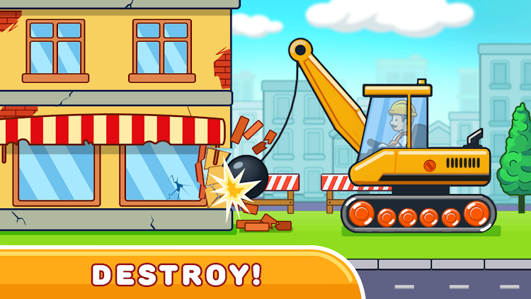 #3. Car & Games for kids building (Android) By: GoKids! publishing