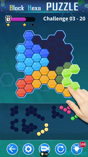 Block Hexa Puzzle Screenshot Image