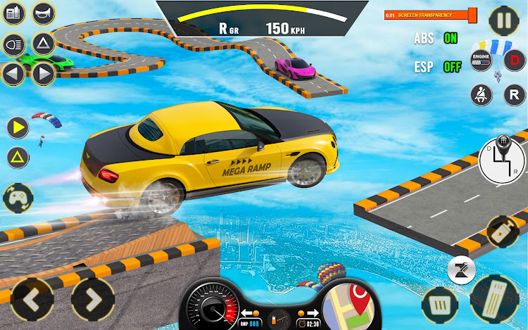 #2. GT Car Stunt - Car Games (Android) By: X Gamerz