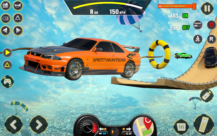 #4. GT Car Stunt - Car Games (Android) By: X Gamerz