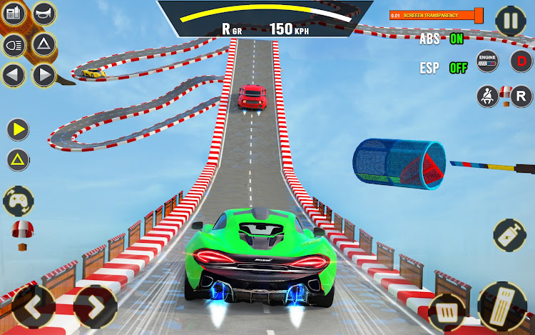 #7. GT Car Stunt - Car Games (Android) By: X Gamerz