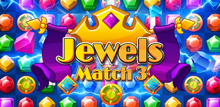 #5. Jewels Classic Match 3 Legends (Android) By: otto games