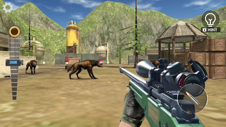 #4. Sniper Shooter Wild (Android) By: FIRE GAME