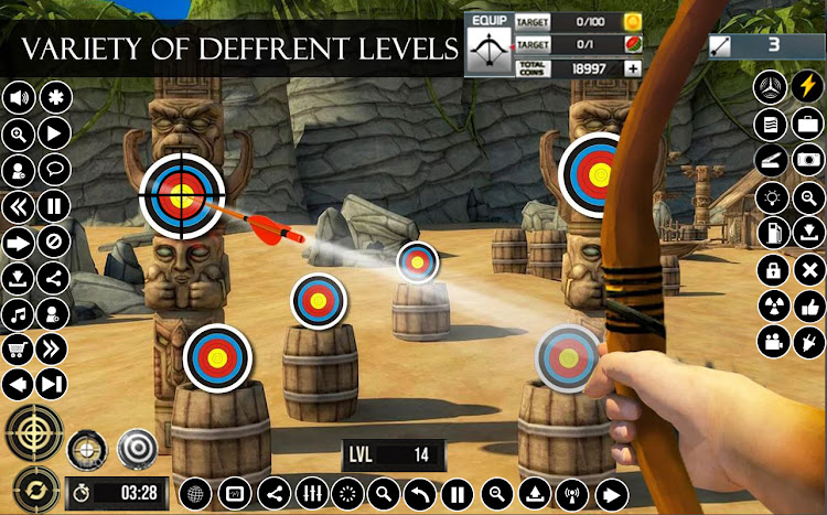 #3. Watermelon Archery Games 3D (Android) By: Zipzoom Studio