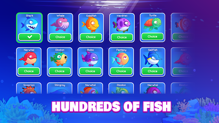 #4. Crowd of Fish.IO (Android) By: ABI Games Studio