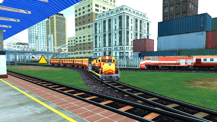 #7. Train Racing Mulitplayer (Android) By: Gamezeniq Technologies