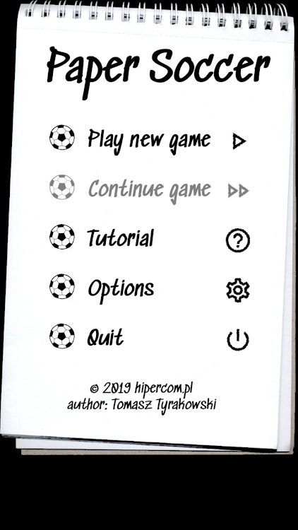 #3. Paper Soccer (Android) By: hipercom.pl