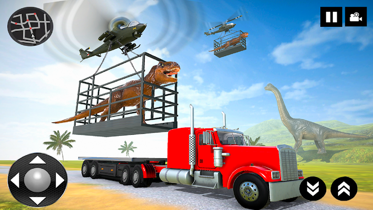 #10. Wild Dino Transporter Truck 3D (Android) By: Epic Fun Games