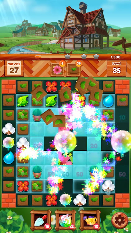 #2. Garden Dream Life: Match 3 (Android) By: BRAEVE