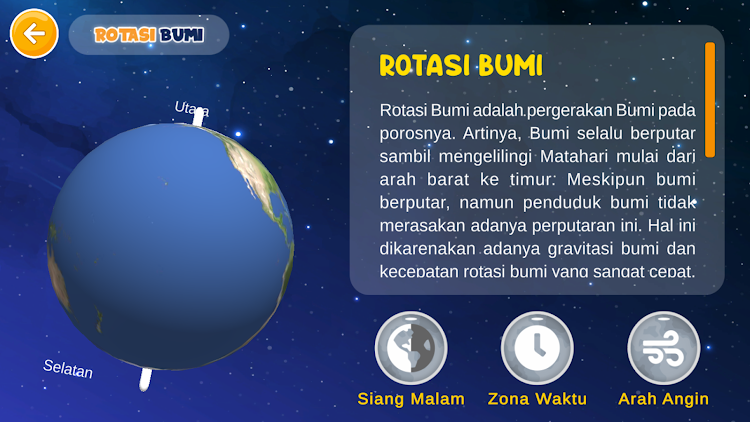 #4. Bumi Kita dalam Tata Surya 3D (Android) By: Qreatif