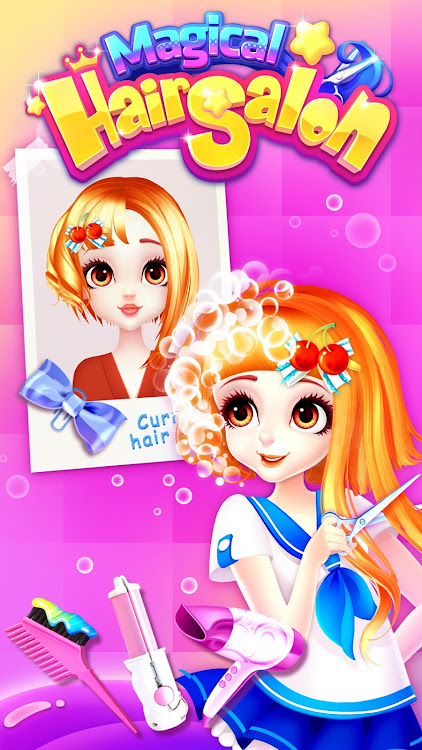 #2. Magical Hair Salon (Android) By: Joy Journey Girls