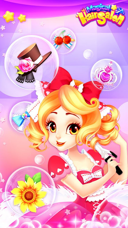 #6. Magical Hair Salon (Android) By: Joy Journey Girls