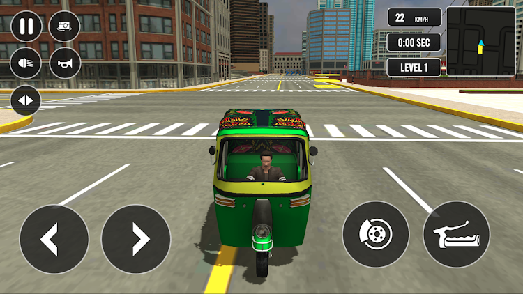 #7. City Rickshaw - Tuk Tuk Driver (Android) By: Ignition Game Studio