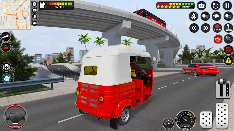 #9. City Rickshaw - Tuk Tuk Driver (Android) By: Ignition Game Studio