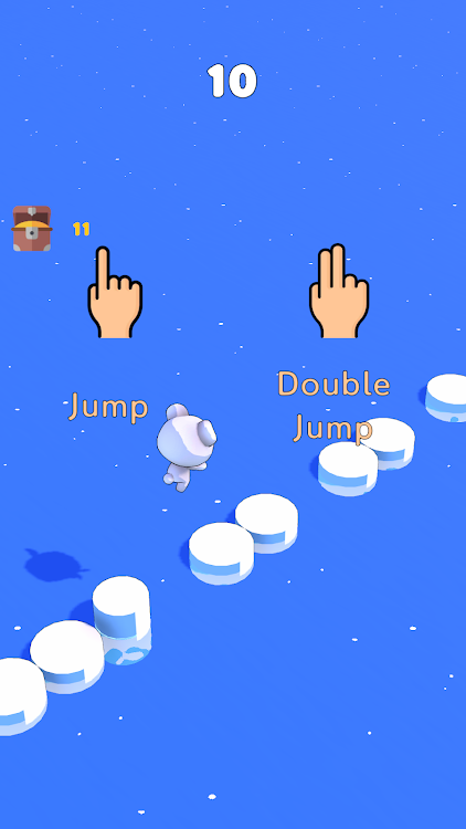 #3. Hopping Hopping (Android) By: Steady Indie