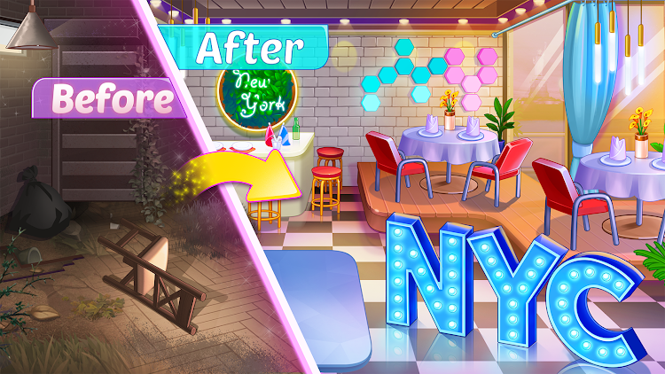 #10. Cooking & Makeover Chef Games (Android) By: GameiCreate