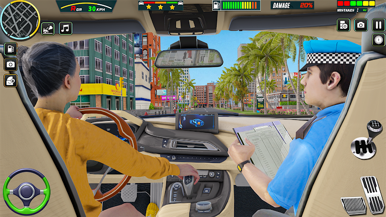 #6. Car Driving Games : City Car (Android) By: Gamers Tribe