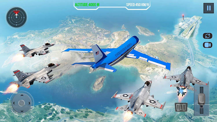 #3. Flight Pilot Simulator 3d (Android) By: Maritime Simulation Games