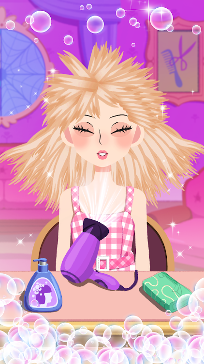 #4. Charming Hair Salon - Make Up (Android) By: Bravestars Games