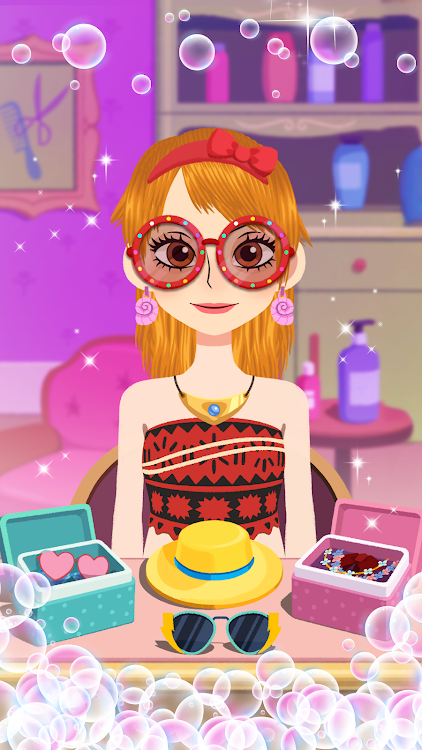 #6. Charming Hair Salon - Make Up (Android) By: Bravestars Games