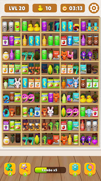 #2. Goods Sorting Master 3D (Android) By: Hyper Fun Games