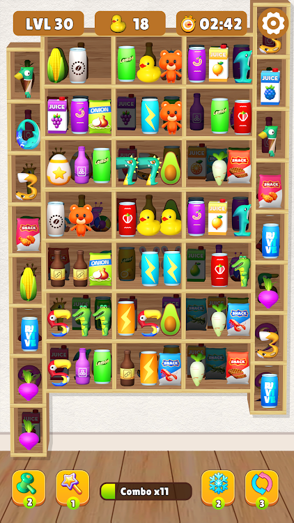 #3. Goods Sorting Master 3D (Android) By: Hyper Fun Games