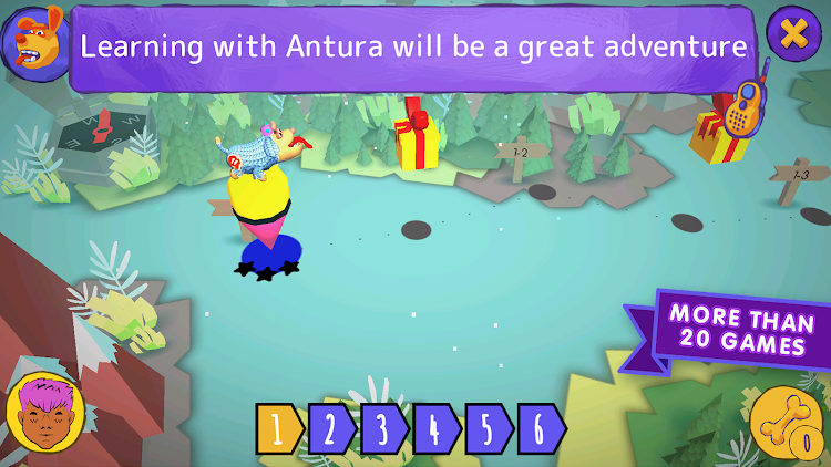 #5. Antura and the Letters (Android) By: Video Games Without Borders