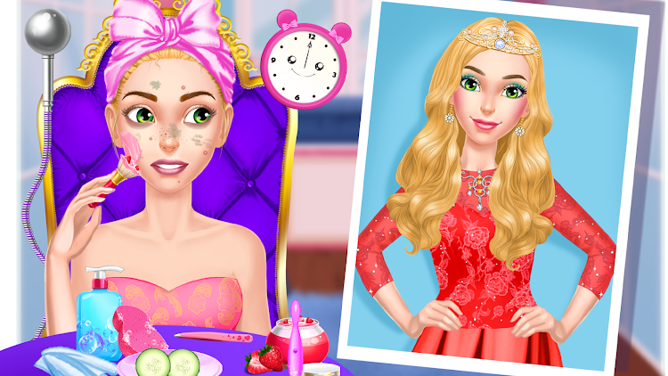 #6. Royal Girls - Princess Salon (Android) By: Promedia Studio